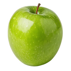 green apple isolated on white