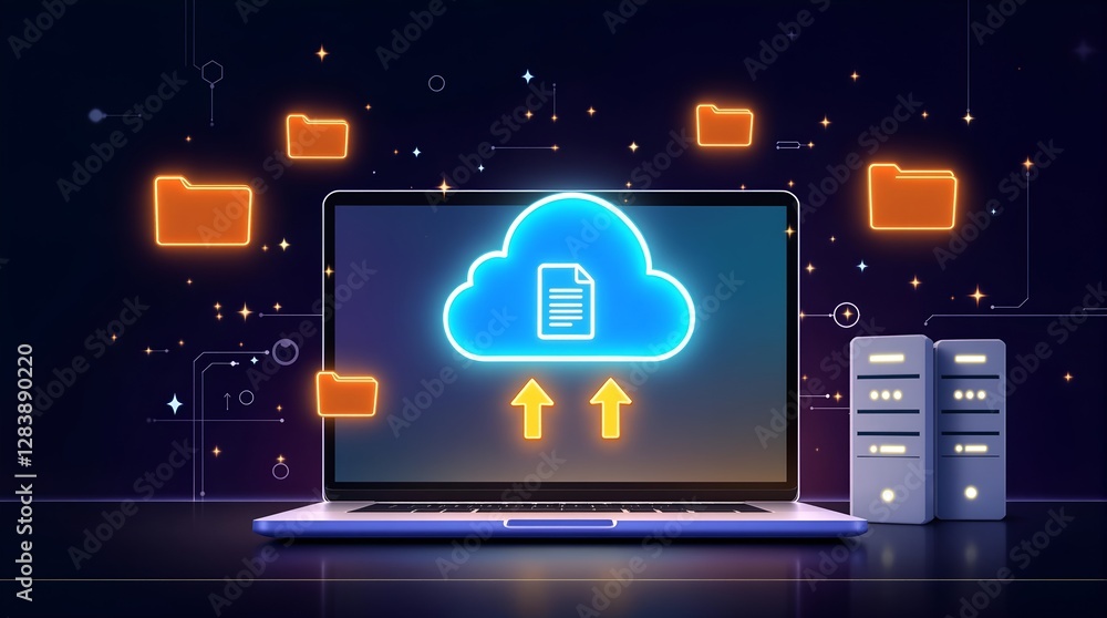 Poster smart filing: digital document management system for secure online storage