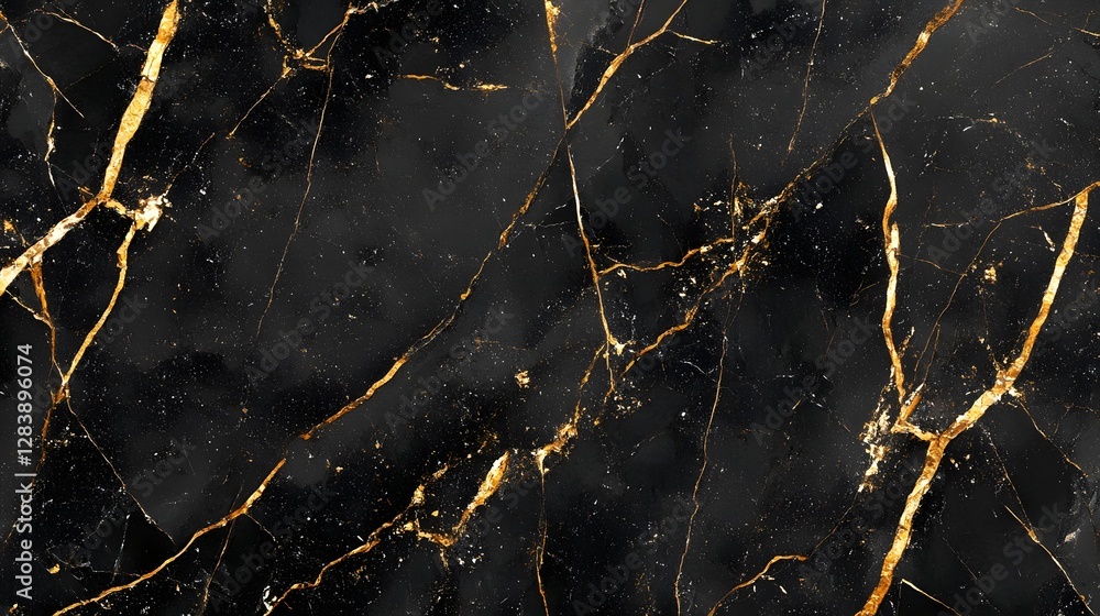 Poster exquisite marble textured background featuring a sophisticated blend of black gold and earthy tones 