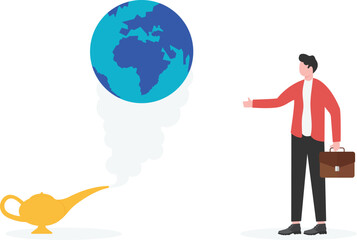 The business team draws capital from investors to build a successful and growing business.

