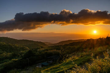 Obraz premium Sunset Costa Rica 