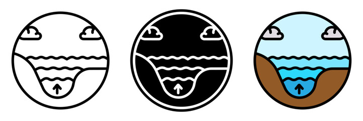 Overflowing River happens when water levels rise beyond riverbanks, leading to floods in nearby areas.