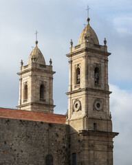 Bell tower, Lapa Church, Porto Portugal