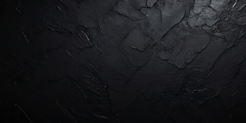 Fototapeta premium A black background with a black wall