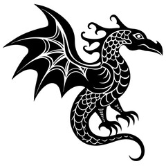 black dragon tattoo