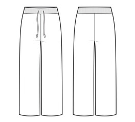 Womans home pants wide fit