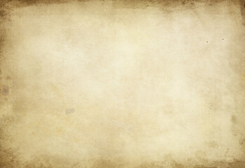 Grunge old paper or parchment texture for background design.
