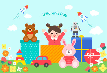 어린이날 곰인형_Children's Day