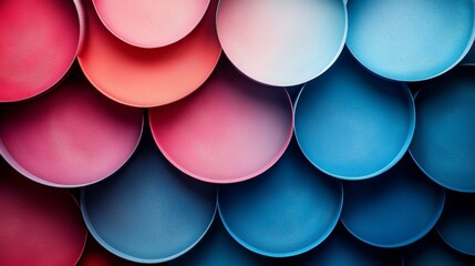 Colorful overlapping circles, abstract background texture.