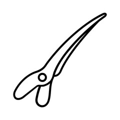 barbershop hair clip icon