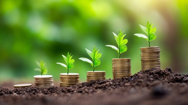 professional discussion on financial growth and investment strategies - Powered by Adobe