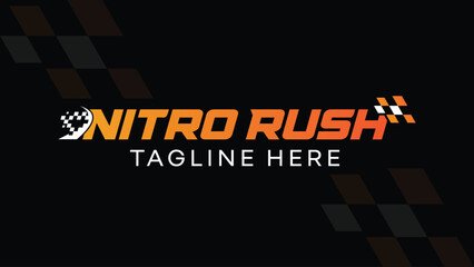 Speed Logo Design Vector illustration