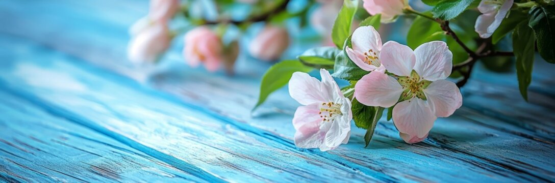 Spring-inspired floral arrangement featuring blooming pink flowers. 