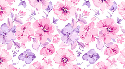 Watercolor pink floral background for wedding, invitation, and greeting card with copy space text, Pions Watercolor	