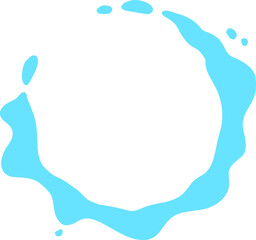 Water Circle Frame
