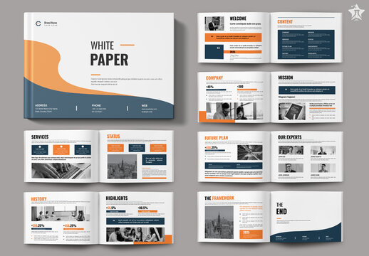 White Paper Landscape Layout