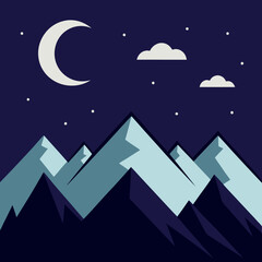 Fototapeta premium night sky and stars