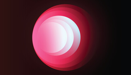 Modern Abstract Background with Motion Round and red-purple gradient Color.