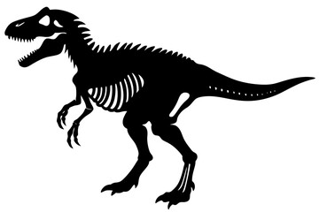 Fototapeta premium tyrannosaurus rex dinosaur vector illustration
