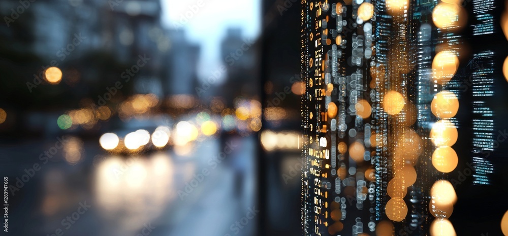 Poster the concept of a metaverse digital cyber world technology is represented by a businessman achieving 