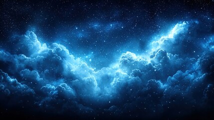 Expansive night sky filled with dazzling stars creating a stunning celestial view of wonder