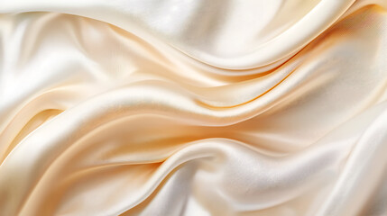 Obraz premium Vanilla cream taupe ivory pastel gold champagne gradient abstract shimmer luxury blank background high quality 