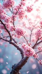 pink cherry blossoms