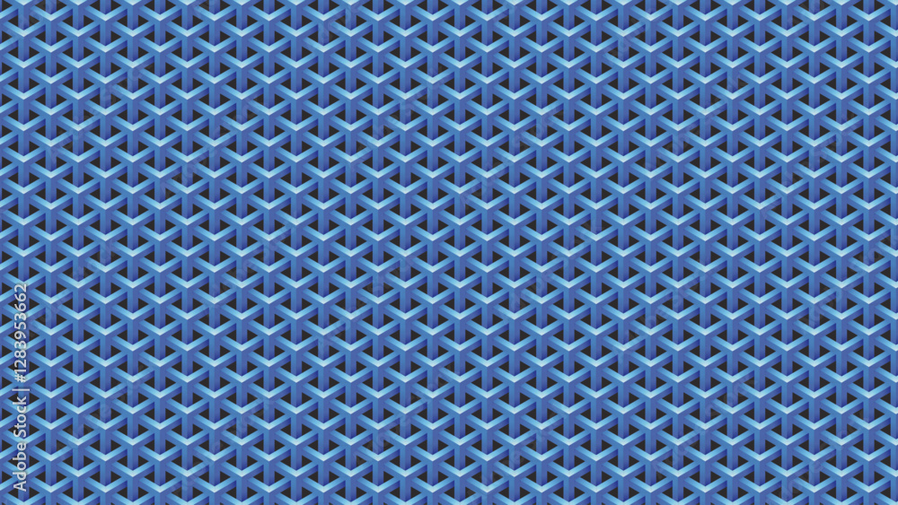 Aufkleber seamless blue geometric abstract pattern vector background in eps format with smaller bold ornamenta
