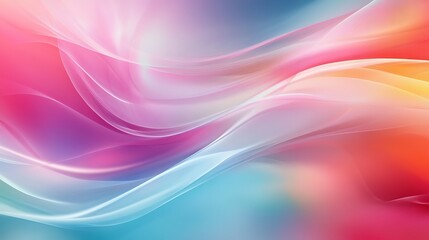 Fototapeta premium Abstract Colorful Swirls Representing Color Transition Background Display