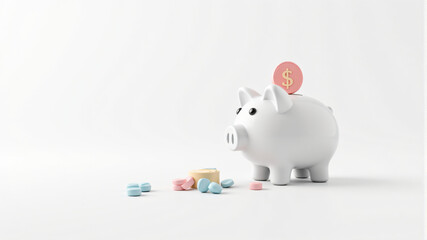 Saving Money with a Piggy Bank