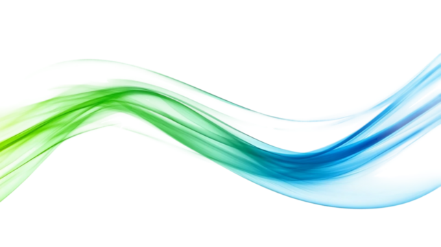 green blue light speed effect isolated on transparent and white background. - Powered by Adobe