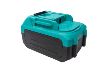 Rechargeable battery pack isolated on transparent background