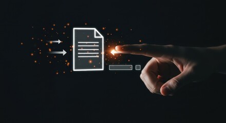 Sending digital documents with ease: A concept of modern data transfer