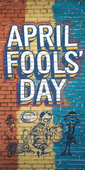 Obraz premium april fools' day Story, illustration Art. 