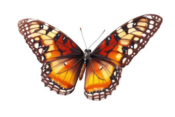 Fototapeta premium A Butterfly's Wings: A Transparent Object with Amazing Patterns