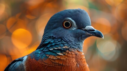 The passenger pigeon (Ectopistes migratorius) was a North American bird known for its massive flocks, sometimes numbering in the billions. Once the most abundant bird species, it had a streamlined bod