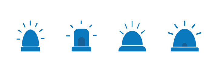 siren alarm icon sign vector