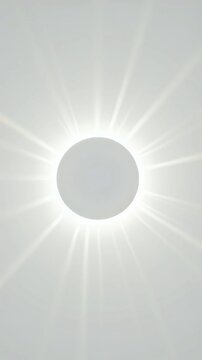 White light that is shining down on a wall