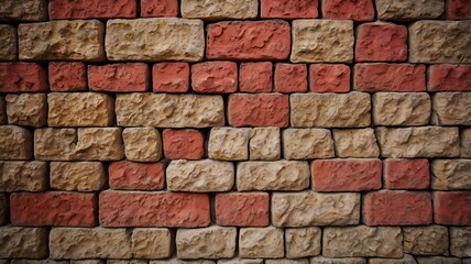 Obraz premium Versatile Brick Wall Background for Business Marketing Collateral Material