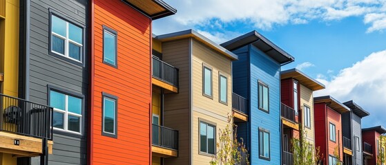 Obraz premium Modular Homes Shaping the Future of Affordable Housing Solutions