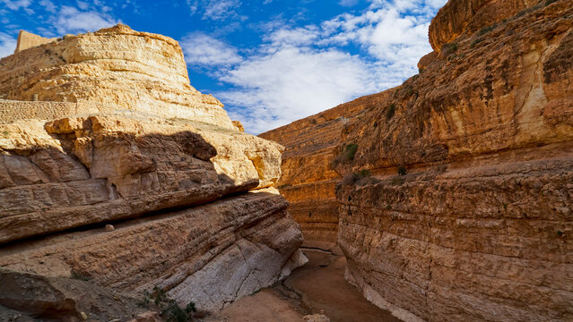 Oasi e canyon di Mides, regione di Tezeur