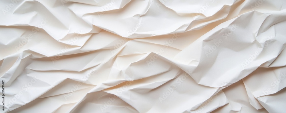 Aufkleber detailed surface of textured old paper features prominent wrinkles and creases while providing ample
