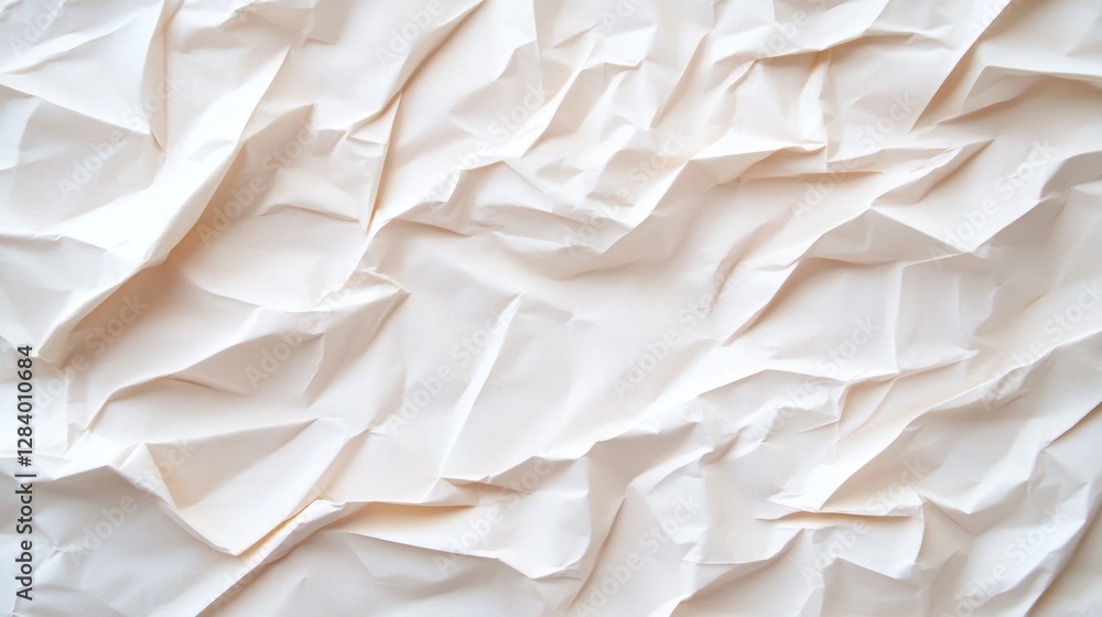 Poster textured background features a wrinkled crumpled old paper design with neutral tones. ideal for use 