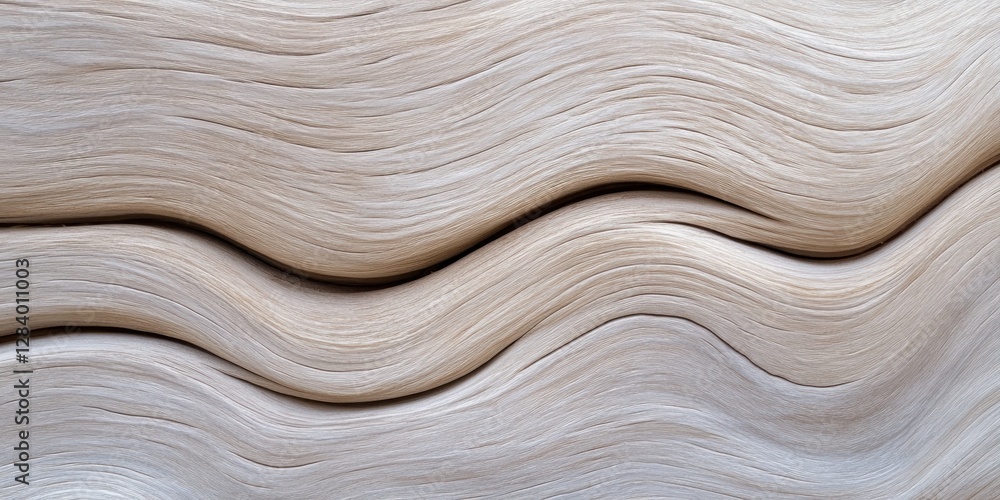 Poster this old wood texture background showcases smooth flowing lines and a light color palette creating a