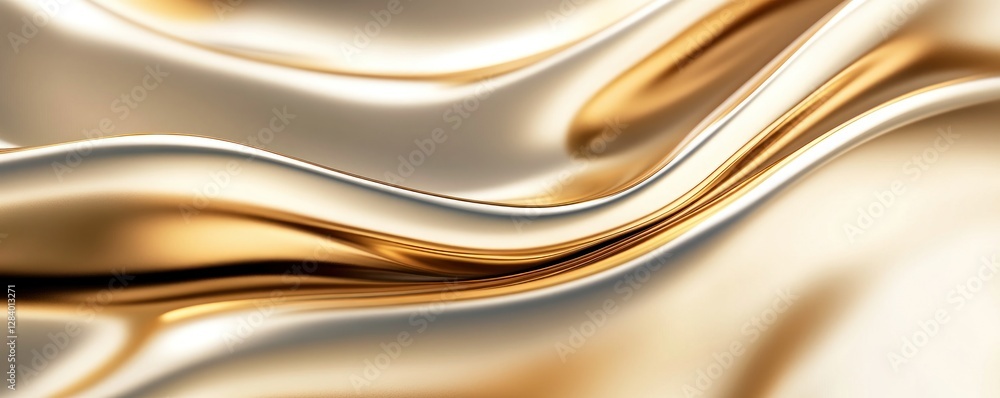 Aufkleber smooth and polished gold texture creates a luxurious background ideal for various creative projects.