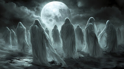spectral midnight moon procession