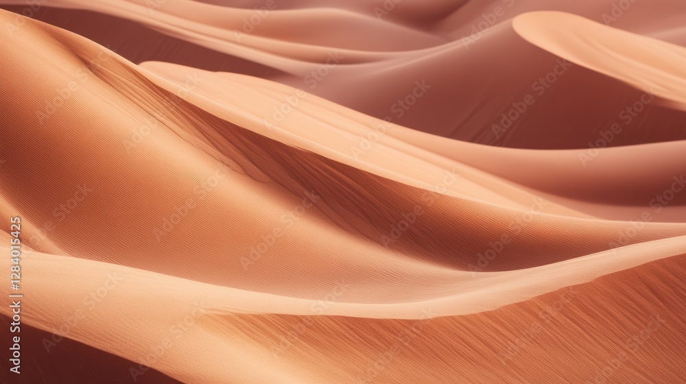 Poster soft undulating layers of warm sand create a serene texture that inspires creativity. the gentle cur