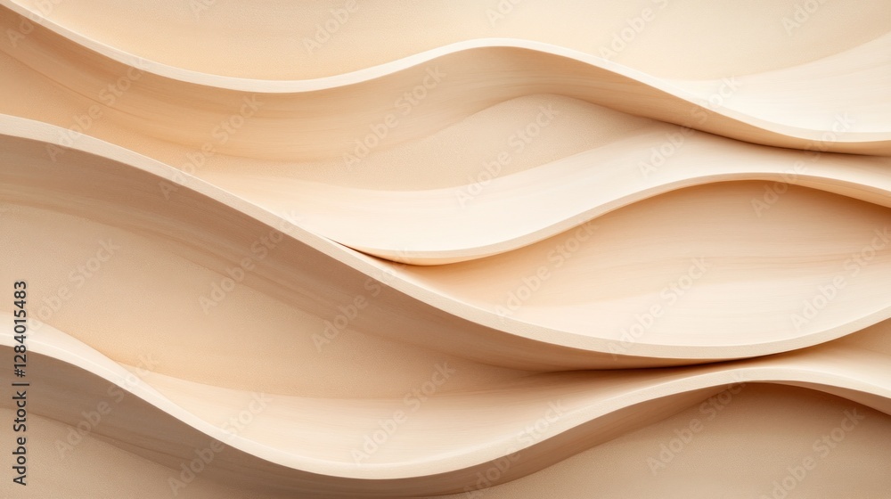 Poster unique backdrop showcasing smooth sand textures with gentle curves and waves perfect for design use 