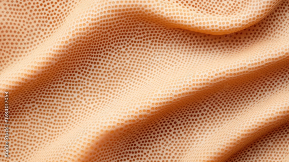 Poster this texture features a close-up of skin pores in warm tones providing an appealing backdrop. it is 