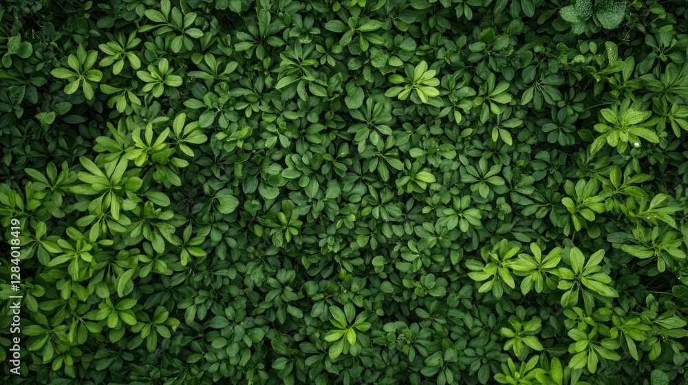 Aufkleber this vibrant green grass lawn texture showcases a dense and lush surface with intricate patterns for